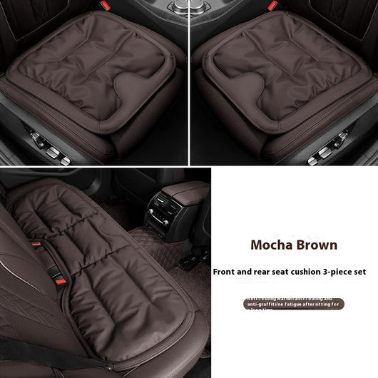 Juego de Cojines para Asiento de Auto en Cuero Antiensuciamiento - Set de 3 Piezas Invierno - Image 21