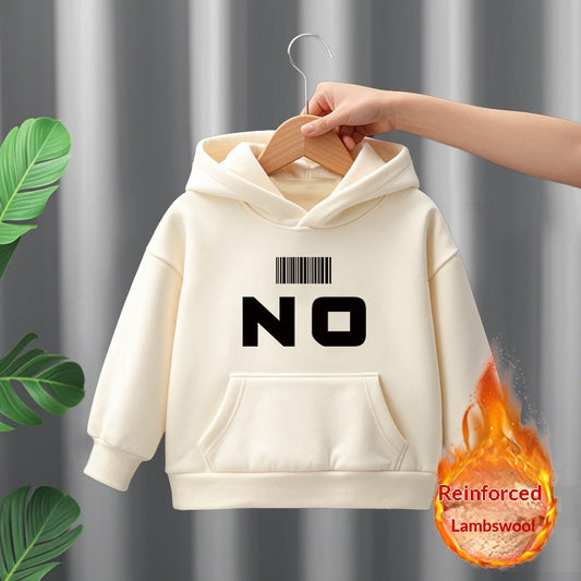 Suéter Hoodie Acolchado en Lana y Algodón