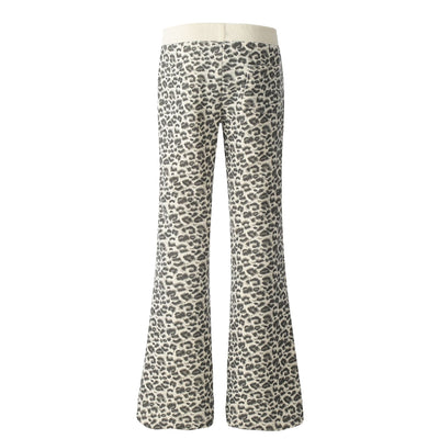 Pantalón Ancho de Algodón y Lana para Mujer - Cintura Media Elegante - Image 14