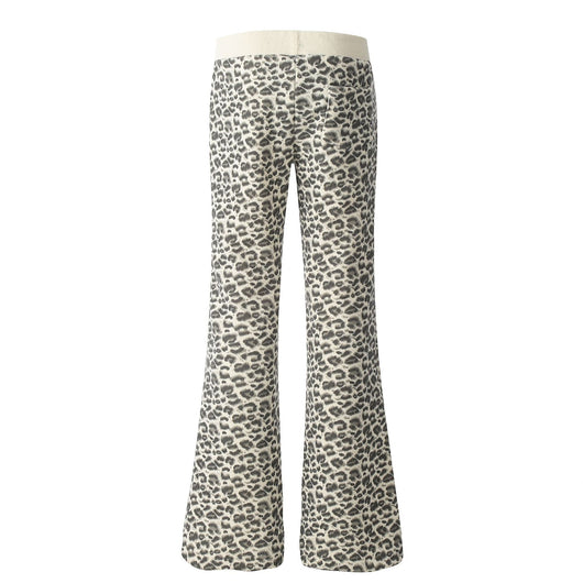 Pantalón Ancho de Algodón y Lana para Mujer - Cintura Media Elegante - Image 14