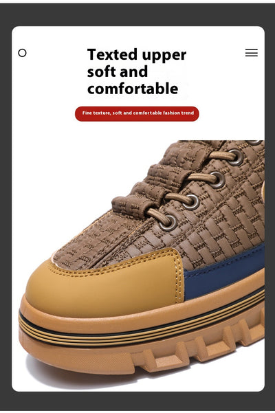 Zapatos Casuales Deportivos para Hombre con Suela Gruesa y Estilo Moderno - Image 16