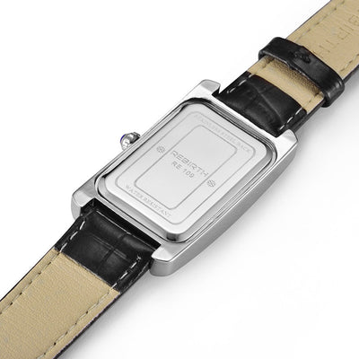 Reloj de Pulsera Cuadrado Impermeable para Mujer con Escala Romana y Correa de Moda - Image 8