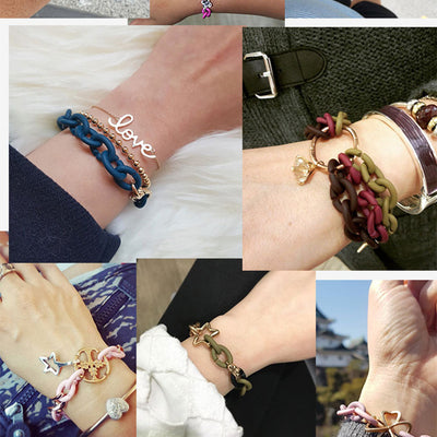 Pulsera Beaded X Love en Plata 925 - Diseño DIY para Niñas - Image 6
