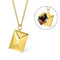 Ladies Titanium Steel Clavicle Chain Pendant Dorado Photo