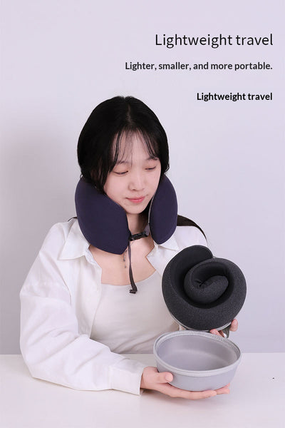 Set Organizador de Viaje: Caja EVA Resistente + Almohada Cervical Memory Foam - Image 13