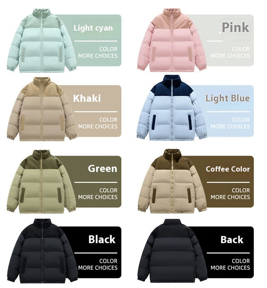 Abrigo Acolchado de Invierno con Capucha para Hombre - Image 11