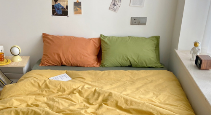 Juego de Cama 4 Piezas Algodón 100% Puro Diseño Minimalista Japonés - Image 18