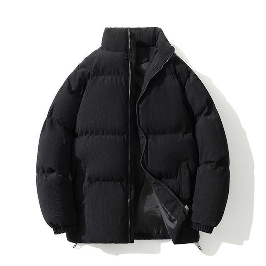 Chamarra Acolchada de Invierno para Hombre con Cuello Alto - Image 4