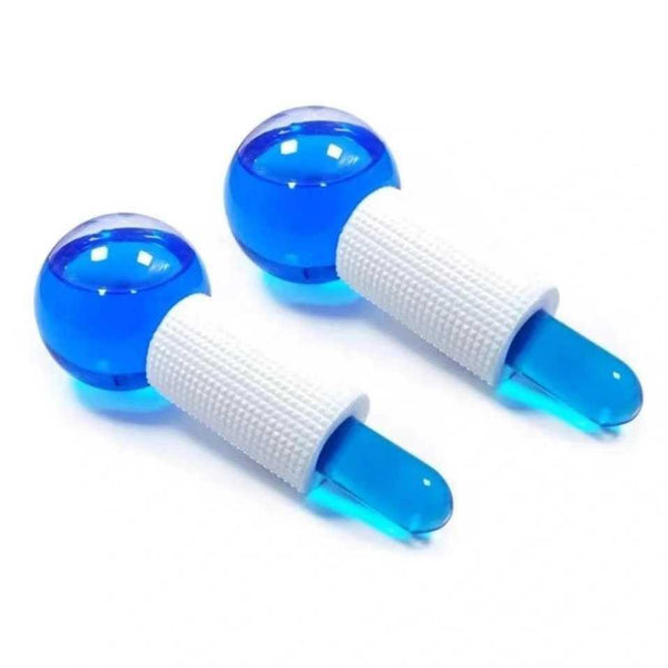 Masajeador Facial Antiinflamatorio con Bola Fría y Martillo Vibratorio