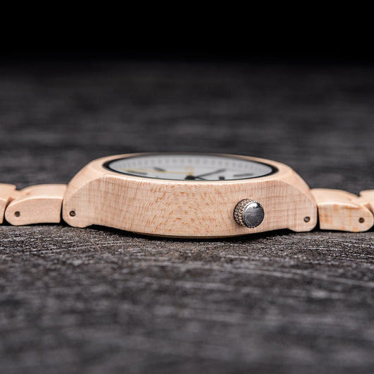 Reloj de Cuarzo Luminoso con Madera Natural - Image 17