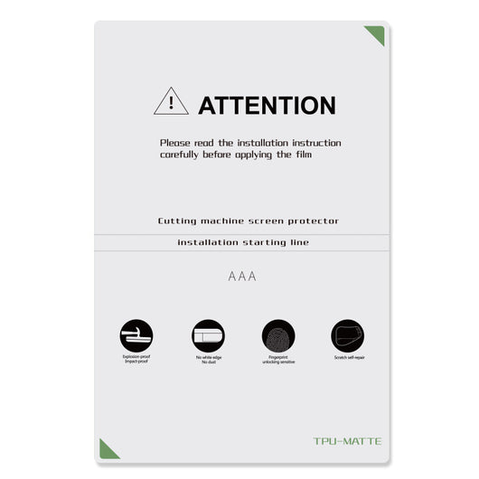 Protector de Pantalla TPU Universal con Máquina de Corte - Ultra Transparente - Image 29