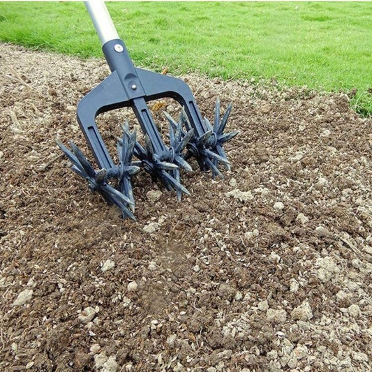 Aflojador de Suelo para Jardín - Herramienta Profesional de Aireación