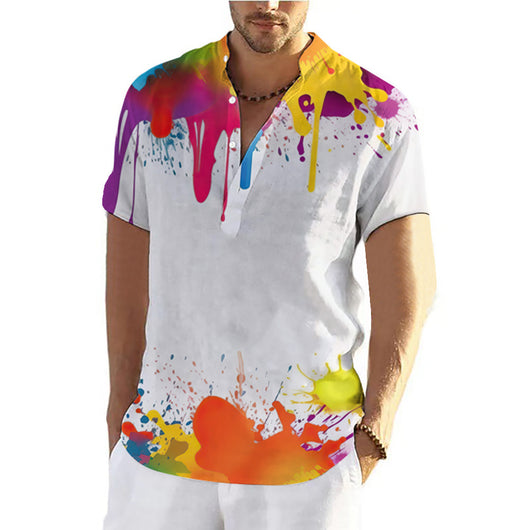 Playera Hombre Estampado Graffiti 3D Verano - Image 21