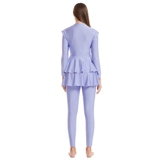 Traje de Baño Conservador Modesto para Playa y Piscina - Image 17