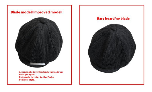 Gorra Octagonal Retro Británica con Visera - Estilo Vintage Yuppie - Image 32