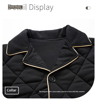 Pijama Acolchado de Tres Capas para Otoño e Invierno - Image 13