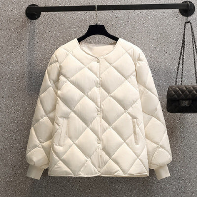 Chaqueta Corta Acolchada para Mujer Estilo Coreano Ligera - Image 2