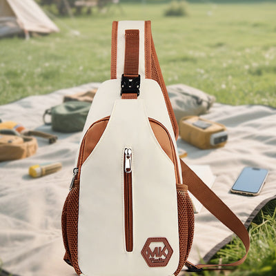 Bolsa Bandolera Crossbody Coreana Resistente - Mochila Pecho Casual - Image 4
