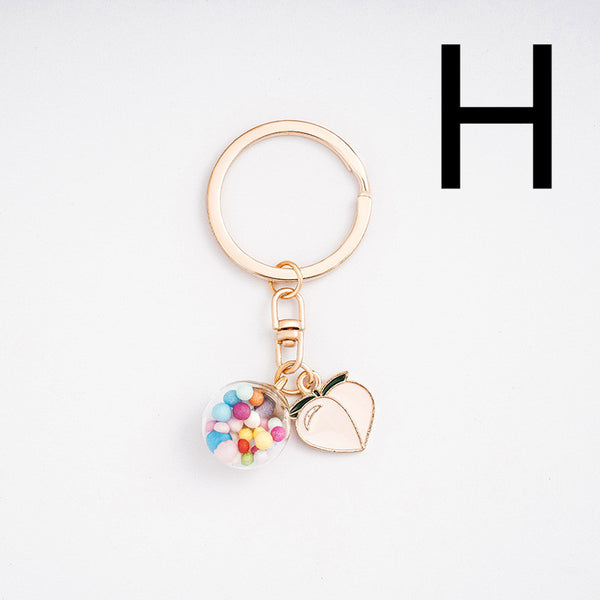 Llavero Niña Corazón - Accesorio de Joyería Minimalista para Bolso