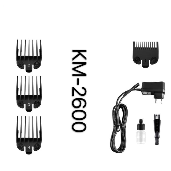 Cortadora de Cabello Eléctrica Profesional con Batería de Litio 2200mA