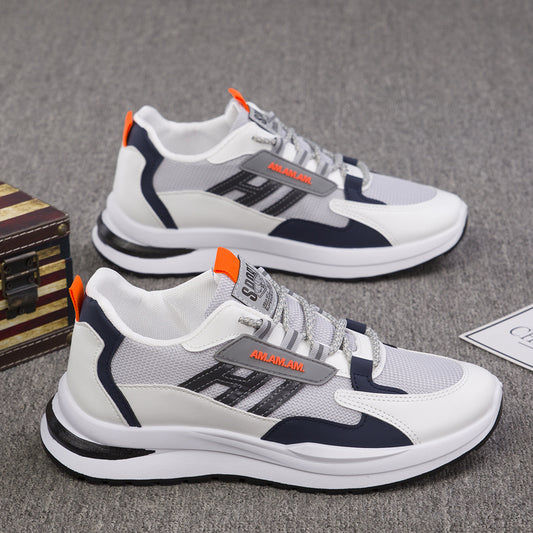 Tenis Deportivos para Hombre Tejido Volador Malla Transpirable Running Casual