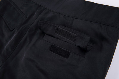 Pantalones de Nylon con Cinta Decorativa y Cierre Velcro - Image 17
