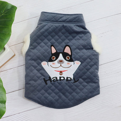 Chaleco Térmico para Perros Colores Pastel - Abrigo Año Nuevo