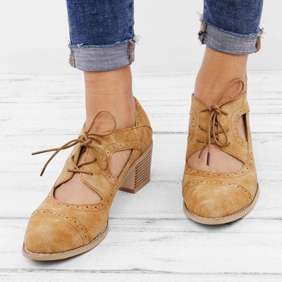 Zapatos Casuales Retro con Cordones - Image 13