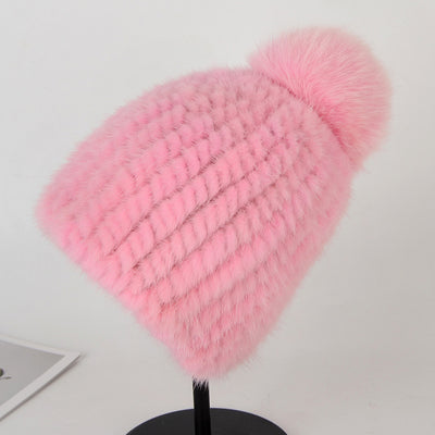 Gorro de Piel de Visón Coreano Premium - Calidez y Lujo - Image 3