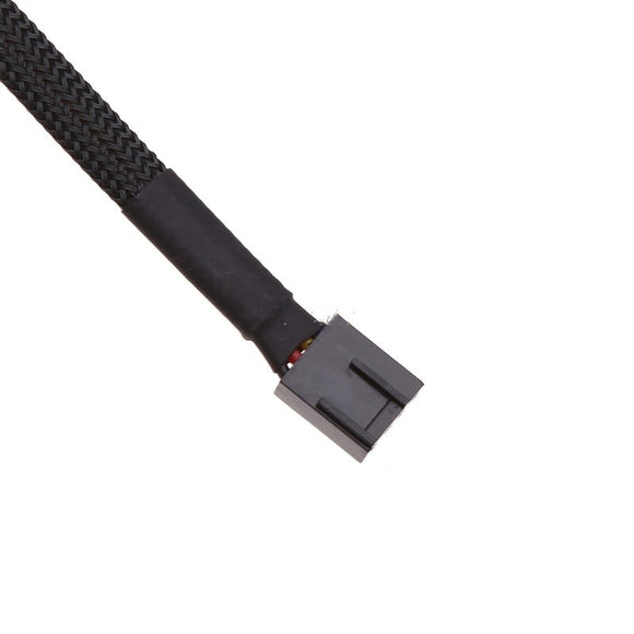 Cable Divisor Splitter PWM de 1 a 5 para Ventiladores de PC (4 Pines, Mallado)