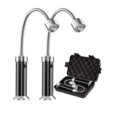 Linterna LED Magnética Multifunción con Zoom Rotativo para Asados y Reparaciones - Image 8