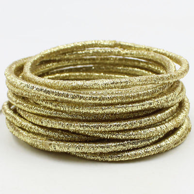 Accesorio Dorado para Cabello con Cuerda Brillante - Adorno de Lujo - Image 8