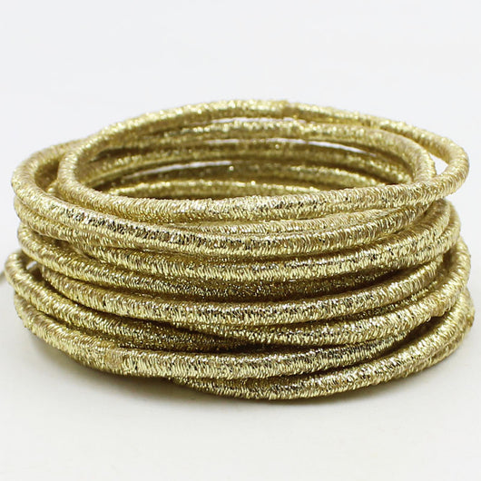 Accesorio Dorado para Cabello con Cuerda Brillante - Adorno de Lujo - Image 8