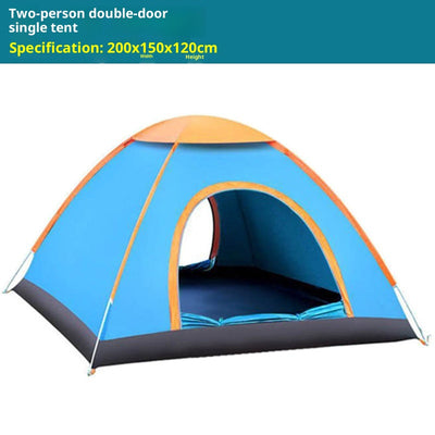 Tienda de Campaña Automática Familiar con Doble Puerta para Camping - Image 7
