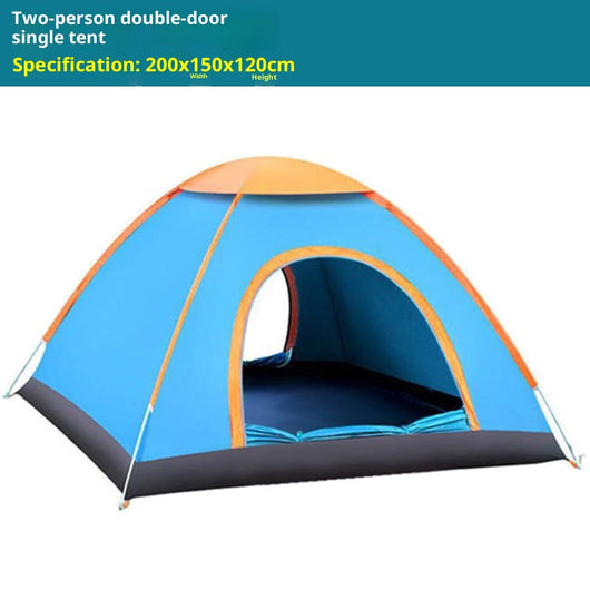 Tienda de Campaña Automática Familiar con Doble Puerta para Camping - Image 7