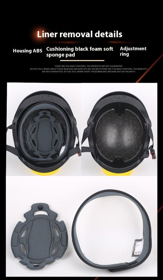Casco Motocicleta Medio Casco Protección Solar Todo Clima - Image 14