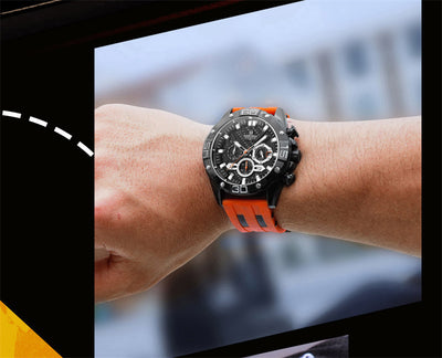 Reloj Deportivo Outdoor con Movimiento de Cuarzo y Calendario de Seis Agujas - Image 8