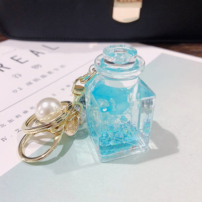 Llavero Perfume Mujer con Efecto Arenilla Dinámica - Image 6