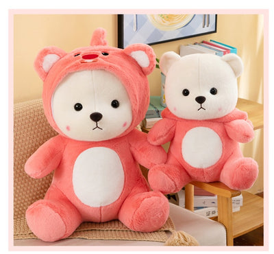 Osito Fresa Adorable de Peluche Multicolor - Image 33