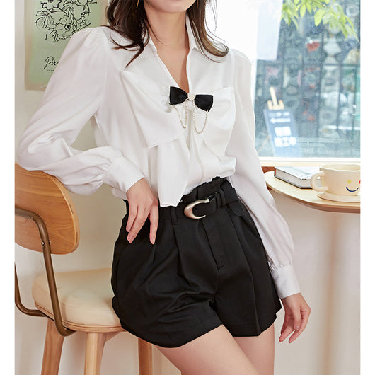 Pantalones Casuales Verdes Cintura Alta para Mujer - Image 9