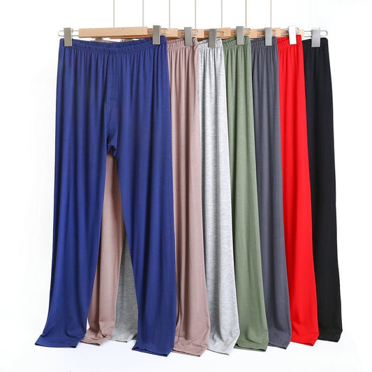 Pantalones Pijama Modal Verano Hombre Talla Grande