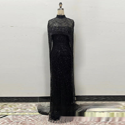 Vestido de Fiesta con Bordado de Perlas - Image 19