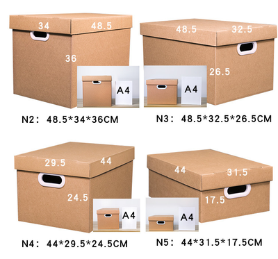 Caja Organizadora de Cuero para Documentos y Archivos - Image 7