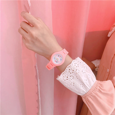 Reloj de Colores Pastel Estilo Kawaii Japonés - Image 13