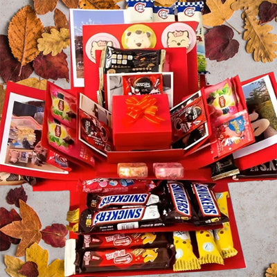 Caja Sorpresa Pop-up Minimalista para Cumpleaños DIY - Image 13