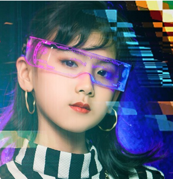 Gafas de Sol Luminosas Tech Sense - Estilo Moderno para Niños y Niñas