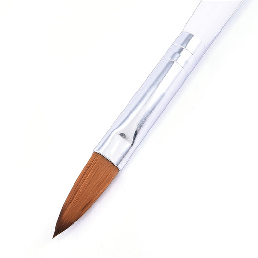 Bolígrafo de Cristal con Pelo de Visón para Manicura de Diseño Moderno - Image 2
