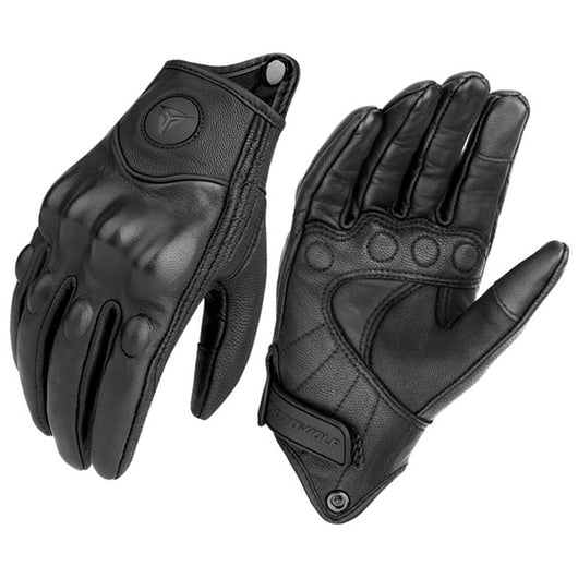 Guantes de Ciclismo en Cuero y Carbono para Hombre y Mujer - Image 3