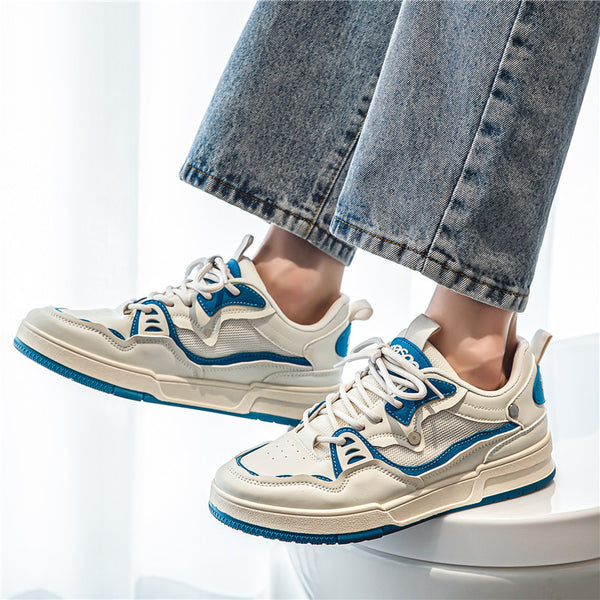 Tenis Bajos Cómodos de Malla Estilo Casual Coreano