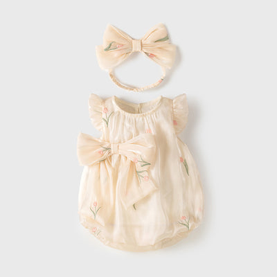 Enterizo Ligero para Bebé Niña - Ropa Fresca de Verano - Image 6